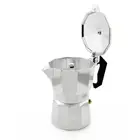 Aluminium 3 Cup Espresso/Moka Stovetop portable Coffee Maker