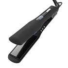 2019 new design wide titanium plate custom flat irons with private label