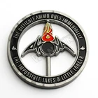Metal 3d Coin Metal Custom Blank Metal 3d Logo Copper Lucky Spinner Challenge Coin