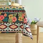 Custom SIZE rectangular dining Printed 100% Cotton tablecloth fabric table cloth