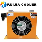 AH0607 Small Oil-air Heat Exchanger Hydraulic Black Oil Cooler Condenser Evaporator