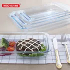 transparent silicone adhesive glass plate