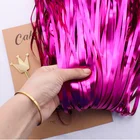 wedding decoration new design metallic Matt fringe curtain