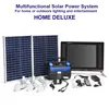 PAY-AS-GO Family Solar power system solar powered portable tv