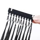 New products high quality double drawn cuticle aligned remy hair 6D pre bonded brazilian human hair extensions Thick 1g/s