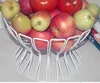 Kitchen cooking metal wire mesh fruit vegetable storage baskets