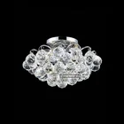 Modern Crystal fan small decorative crystal ceiling light