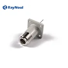 4 Hole Flange Mount N RF Connector for Equipment