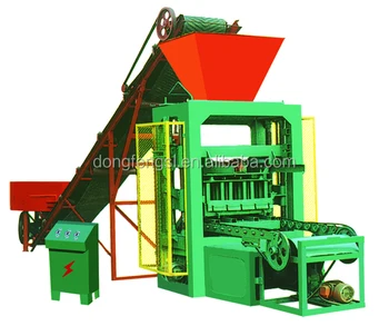 QTJ4-26 semi-automatic block brick making machine/hollow block machine price/paver block machine price in india