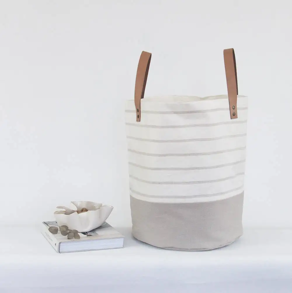 linen laundry hamper