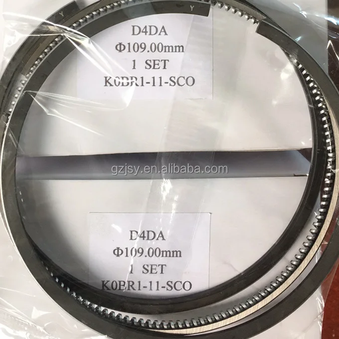 hot sale 133mm diameter d6ca piston ring 23430-84000 23430-84010