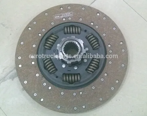 Parts No 1878000300 1878062502 20366591 400mm heavy duty volvo clutch disc parts auto truck clutch friction plate.jpg
