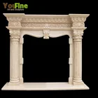 Indoor Marble Decorative Fireplace Surround