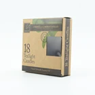 FSC SGS Tealight Candle Natural Kraft Box,Craft Paper Box,Brown Box