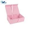 Cheap Boxes Hot Sale Kraft Paper Box Packaging Folding Gift Flip Pink Paper Box