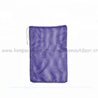 Promotional small Simple multicolor nylon mesh drawstring bag