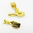 Automotive wiring harness connector female brass 6.3mm terminal DJ621-B6.3B