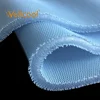 Free sample blue 400-700gsm washable mesh 15mm air 3d knitted spacer fabric for mattress,topper,baby pillow,baby stroller liner