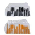 Wholesale 10pcs Professional High Quality Plastic Styling Magic Cutting Hair Baber Comb Set