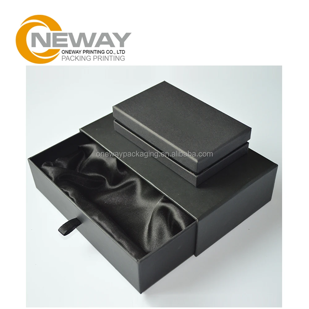 custom printed jewelry gift packaging paper box with fancy logo