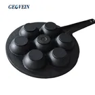 7 holes Non-stick cast iron baking pan bakeware