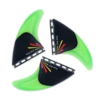 Wholesale Surfing Thruster Fiberglass Honeycomb Half Carbon FCS Base Surfboard Fins Accessories For Sport