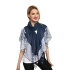 Wholesale New Design Fashion Mesh Women Hijab with Beads