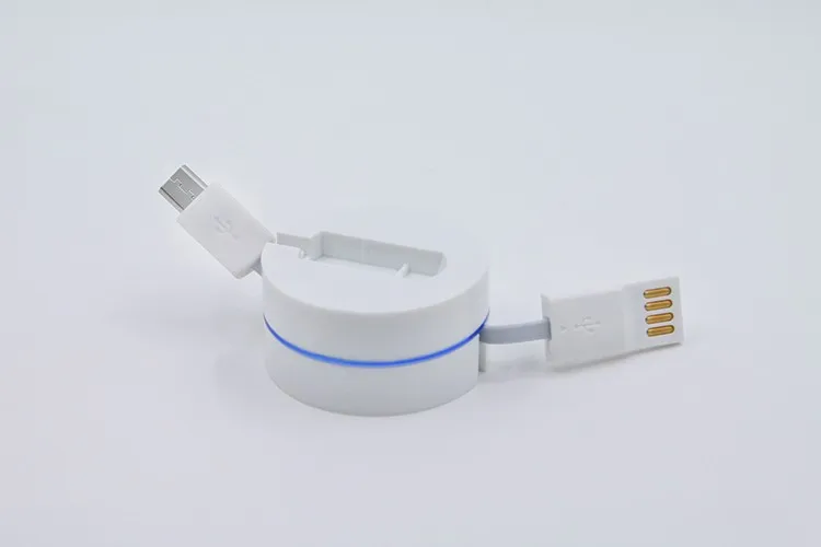 High quality retractable charging cable 3 in 1 usb charging cable round box usb charging cable - ANKUX.COM
