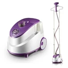 Double Poles Purple Steam Portable Clothes Garment Steamer New 1800W for cloths