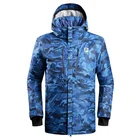 Custom Wholesale ski coat professional snowboard jacket crane snow ski wear garments mens ski jacket