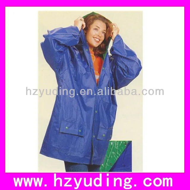 good quality raincoat with a pouch