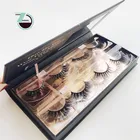 Luxury Mink Eyelashes With Custom Boxes False Eye Lashes Wholesale Eyelash Plastic Storage Box