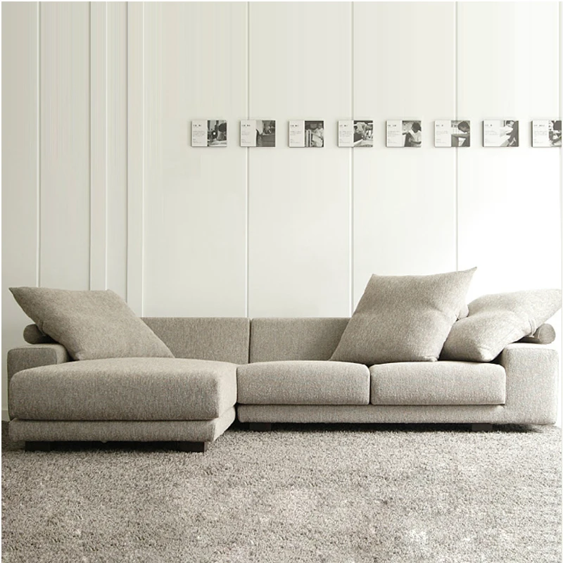 Sala de estar do hotel Tecido moderno Sofá de Canto pequeno YS-CS01