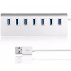 usb3.0 multi port desktop OEM battery powered network otg usb hub 7 port