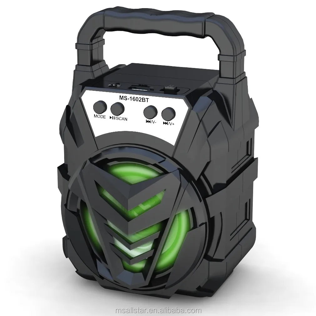 The Original MS Speaker 3 inch plastic portable outdoor Bluetooth speaker - ANKUX.COM