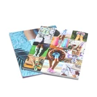 High Quality A4A5 Size garment softcover books large print address book glossy softcover books printing