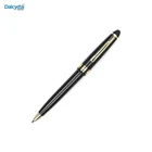 Retractable black plastic ball pen promotional advertising ball point cheap gift pen ballpoint