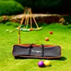 Wooden croquet set equipment game set kit