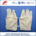 Sterile latex surgical glove powder free