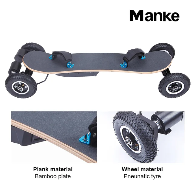 Wholesale Lithium Battery boosted electric skateboard off road electric skateboard hub motor