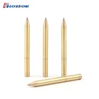 Writes Smoothly And Cleanly Well machined Hexagon brass Metal Ball Pen Rollerball Pen