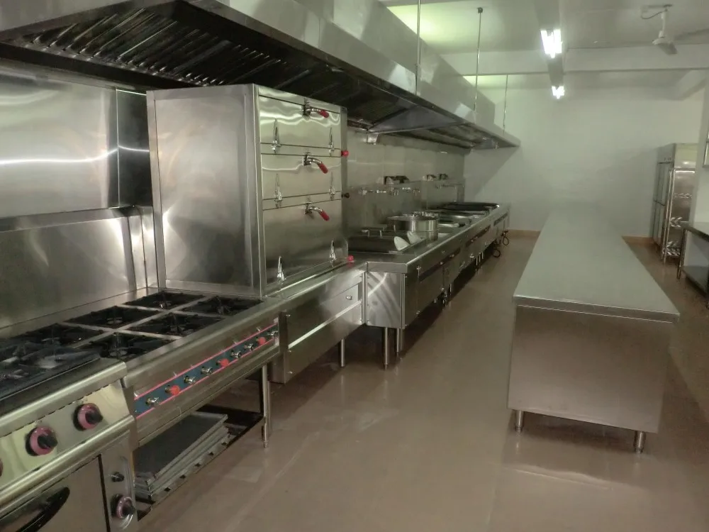 commercial restaurant kitchen project