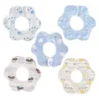 100% Cotton Muslin Premium Super Soft &Absorbent Dicaro Unique 360 Baby Adjustable Snaps Bibs