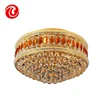 Wholesale gorgeous golden living room 12w led circular ceiling light