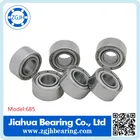 ball bearing 685ZZ 2rs Chorme Steel Miniature Bearing for Bicycle