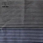 high quality 100% soft cotton printed fabric with stripe