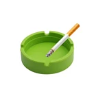 Heat Resistant Customised Silicone Cigarette Ashtray Silicone Cigar Ashtray