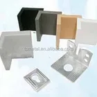 Clear Wall adhesive acrylic display shelf bracketChina furniture hardware fittings plastic brackets for shelf