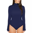 Hot Sale Winter Fashion Long Sleeve High Cut Sexy Female Tops