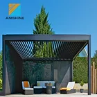 Aluminum Window Shutter electric outdoor sunshade louver roof
